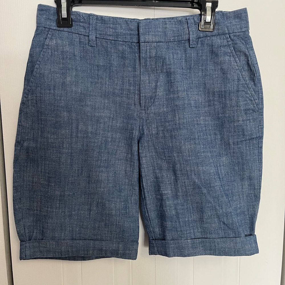 # 164 GAP Women's Blue Bermuda Shorts